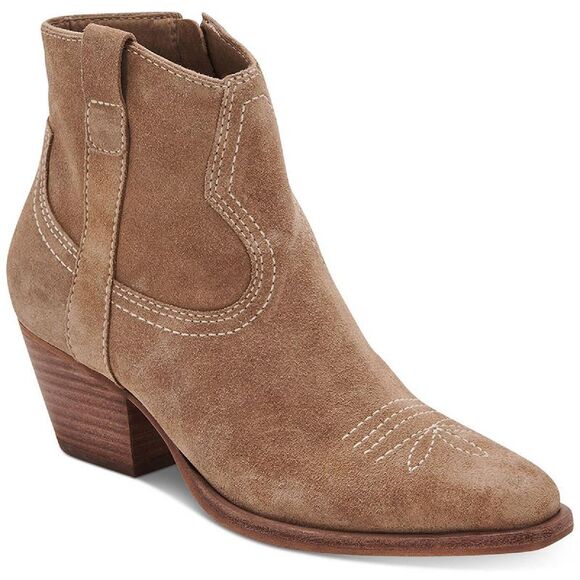 Dolce Vita Shoes - Dolce Vita Tan Suede Ankle Boots